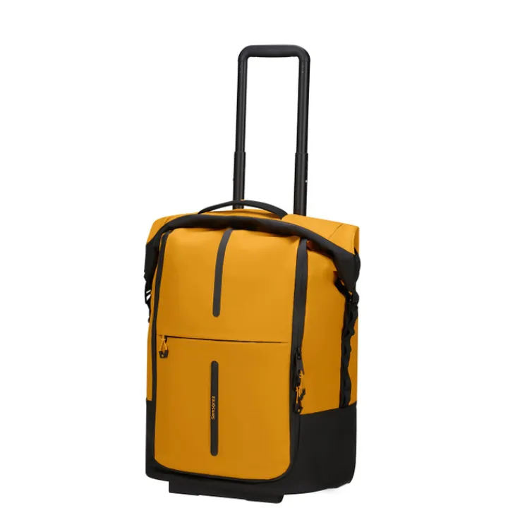 Heren Reistassen|Dames Reistassen>Samsonite Ecodiver Foldable Duffle/Wheels 4-IN-1 yellow