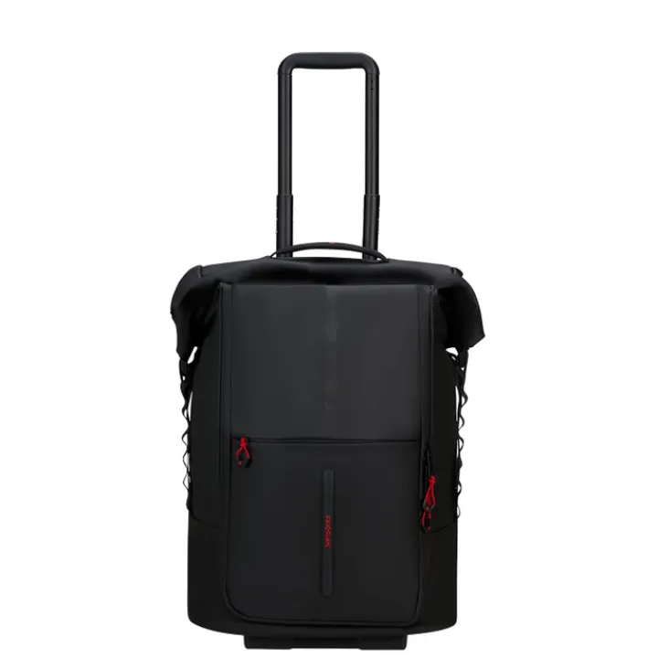 Grote Reistassen|Heren Reistassen>Samsonite Ecodiver Foldable Duffle/Wheels 4-IN-1 black