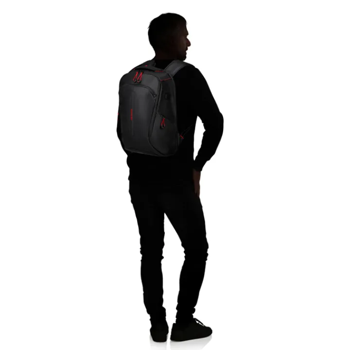 Kleine Rugzakken|Heren Rugzakken>Samsonite Ecodiver Laptop Backpack M USB black