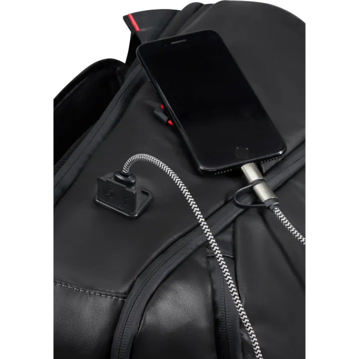 Kleine Rugzakken|Heren Rugzakken>Samsonite Ecodiver Laptop Backpack M USB black