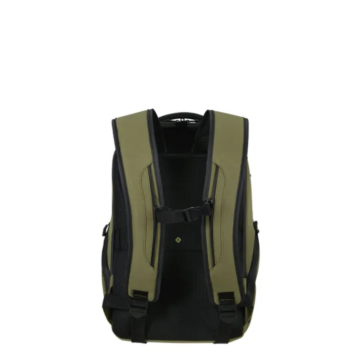 14 Inch Laptoptassen>Samsonite Ecodiver Laptop Backpack XS LTD waxed wasabi