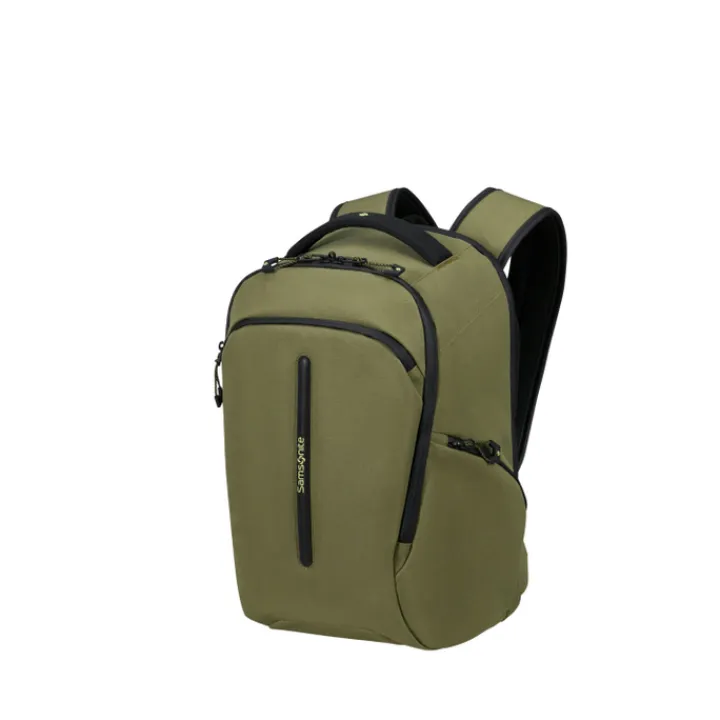 14 Inch Laptoptassen>Samsonite Ecodiver Laptop Backpack XS LTD waxed wasabi