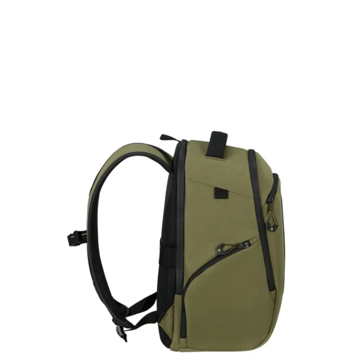 14 Inch Laptoptassen>Samsonite Ecodiver Laptop Backpack XS LTD waxed wasabi