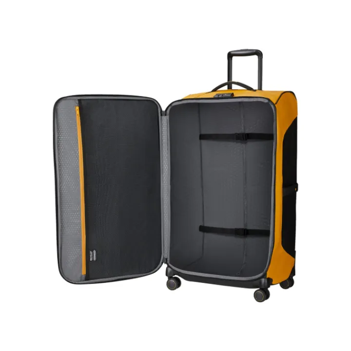 Reistrolleys|Reiskoffers>Samsonite Ecodiver Spinner Duffle 79 yellow