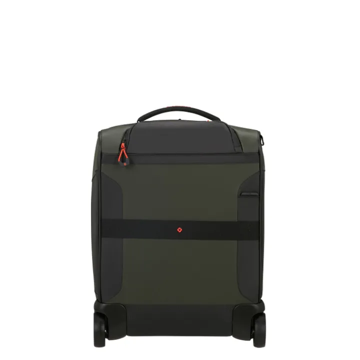 Transavia Trolleys|Handbagage Trolleys>Samsonite Ecodiver Wheeled Duffle Underseater climbing ivy