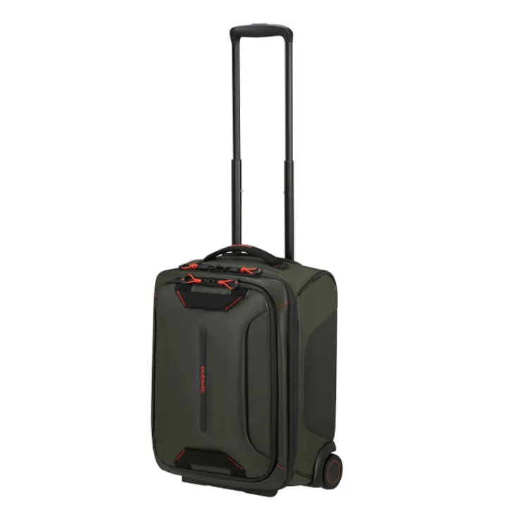 Transavia Trolleys|Handbagage Trolleys>Samsonite Ecodiver Wheeled Duffle Underseater climbing ivy