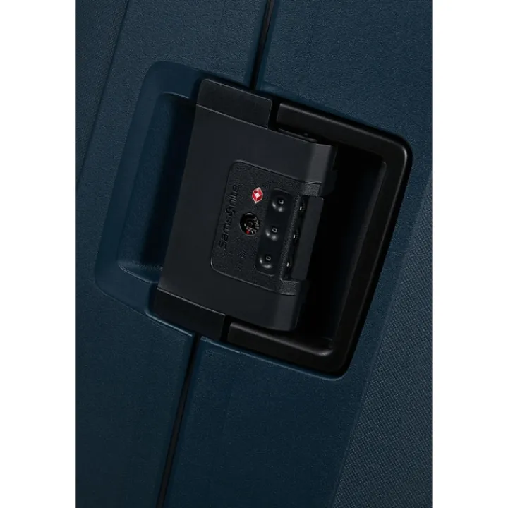 Reistrolleys|Reiskoffers>Samsonite Essens Spinner 75 midnight blue