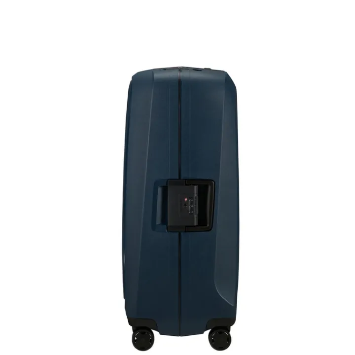 Reistrolleys|Reiskoffers>Samsonite Essens Spinner 75 midnight blue