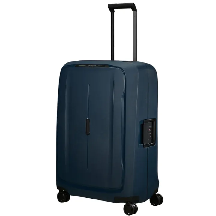 Reistrolleys|Reiskoffers>Samsonite Essens Spinner 75 midnight blue