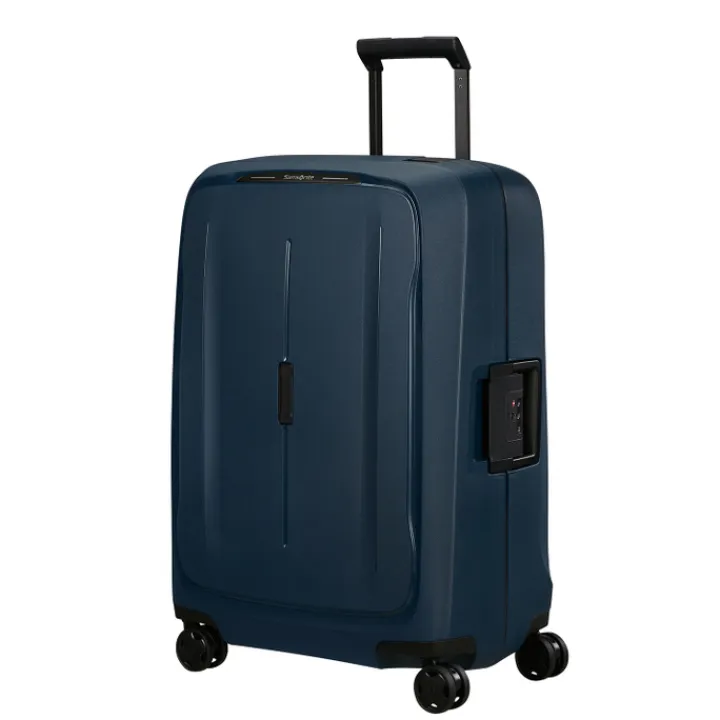 Reistrolleys|Reiskoffers>Samsonite Essens Spinner 69 midnight blue