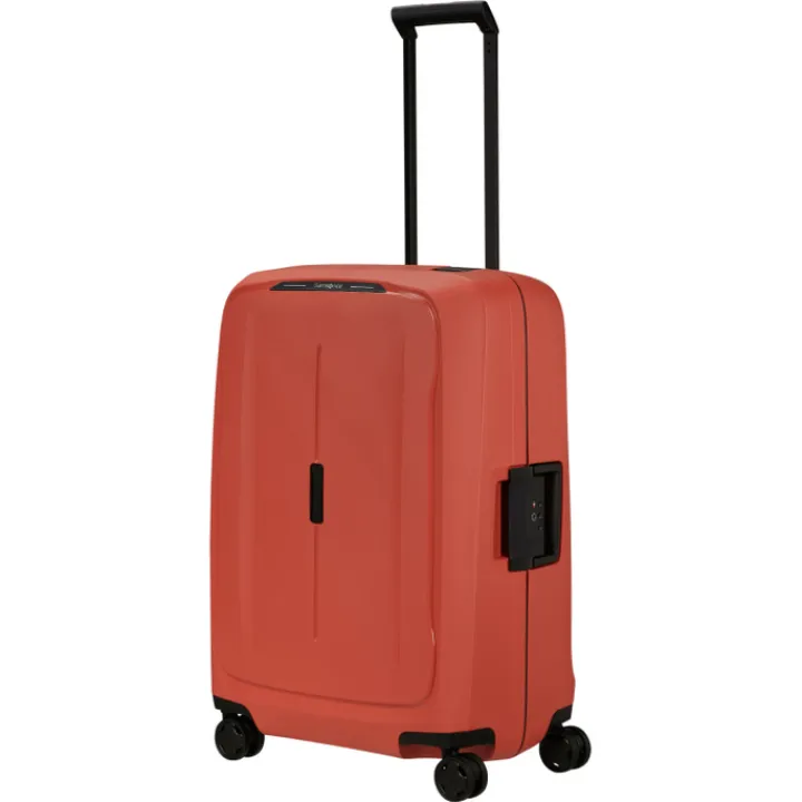 Reistrolleys|Reiskoffers>Samsonite Essens Spinner 69/25 clay