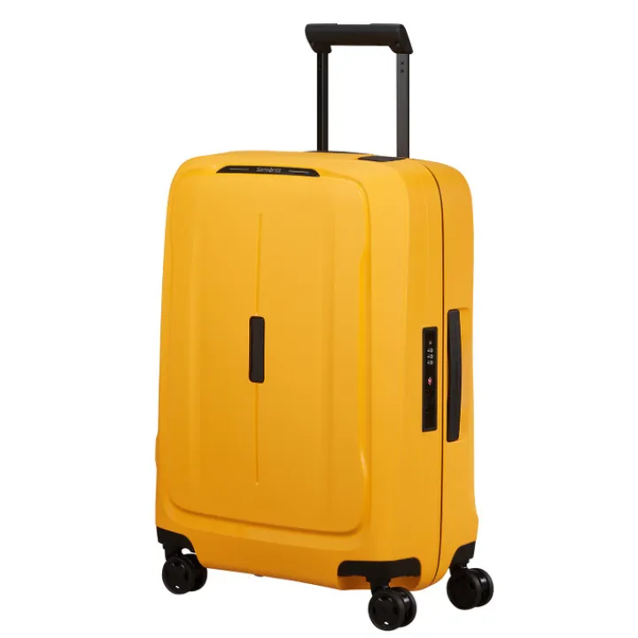 Transavia Trolleys|Ryanair Trolleys>Samsonite Essens Spinner 55 radiant yellow