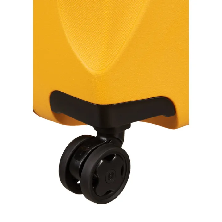 Transavia Trolleys|Ryanair Trolleys>Samsonite Essens Spinner 55 radiant yellow