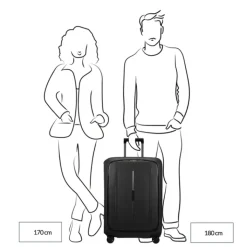 Reistrolleys|Reiskoffers>Samsonite Essens Spinner 69/25 lime