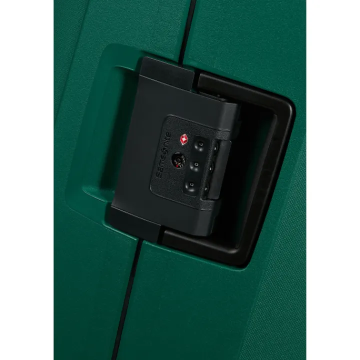 Reistrolleys|Reiskoffers>Samsonite Essens Spinner 69 alpine green