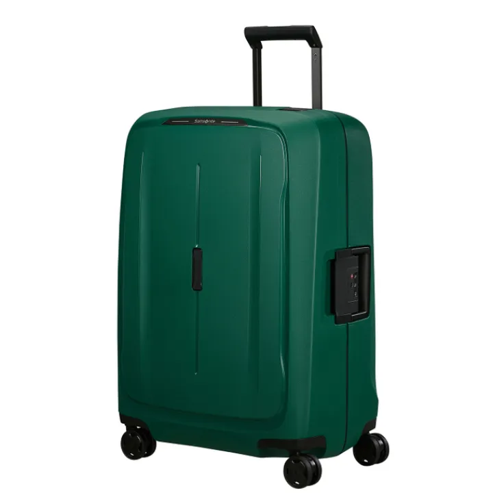 Reistrolleys|Reiskoffers>Samsonite Essens Spinner 69 alpine green