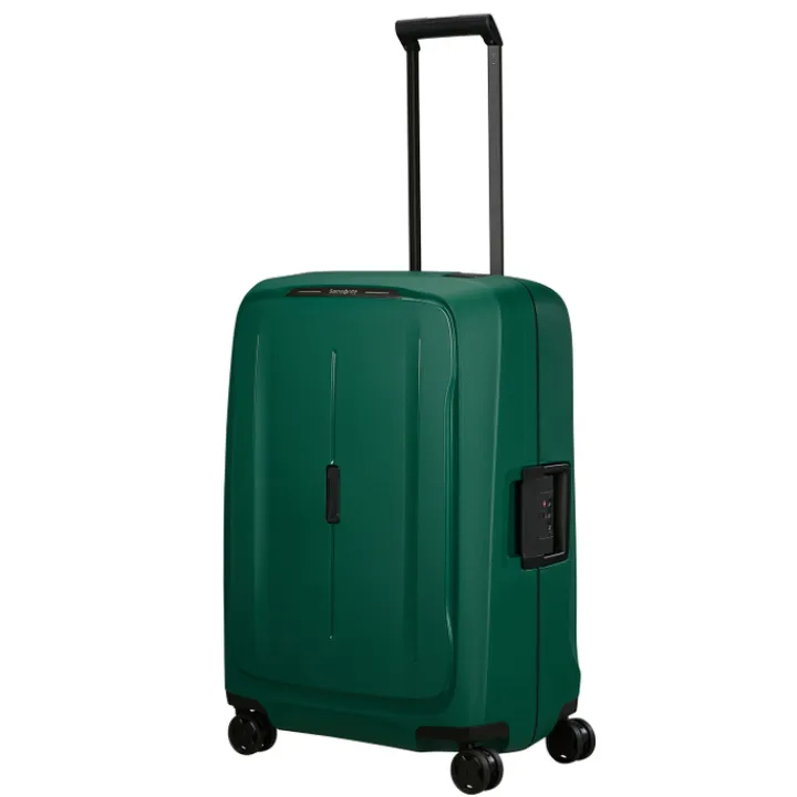 Reistrolleys|Reiskoffers>Samsonite Essens Spinner 69 alpine green