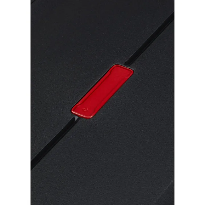 Reistrolleys|Reiskoffers>Samsonite Essens Spinner 75 charcoal/red