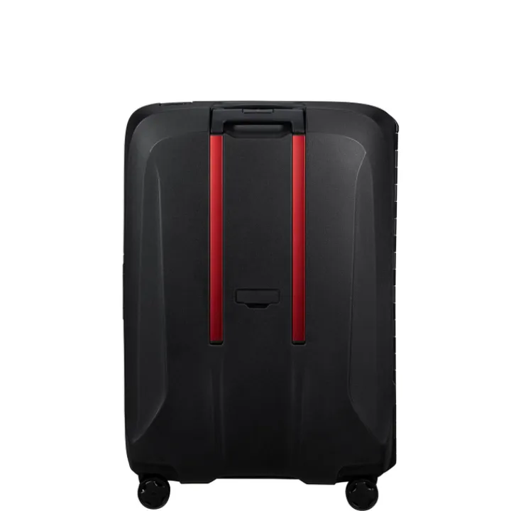 Reistrolleys|Reiskoffers>Samsonite Essens Spinner 75 charcoal/red