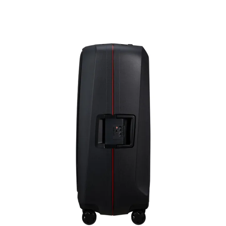 Reistrolleys|Reiskoffers>Samsonite Essens Spinner 75 charcoal/red