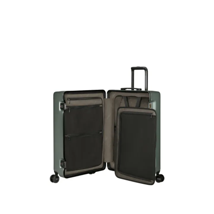 Reistrolleys|Reiskoffers>Samsonite Focus Spinner 69/25 matt sage khaki