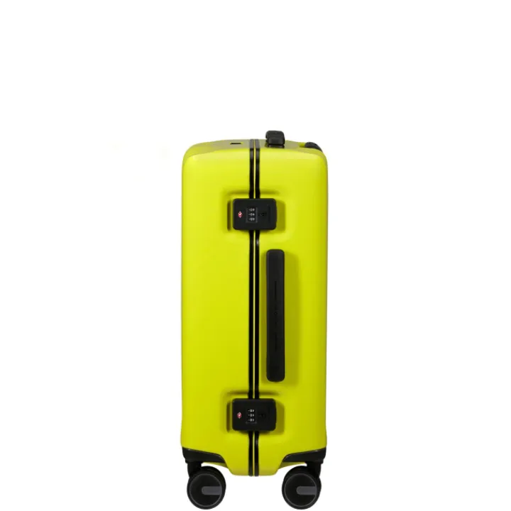 Transavia Trolleys|Handbagage Trolleys>Samsonite Focus Spinner 55/20 metallic lime