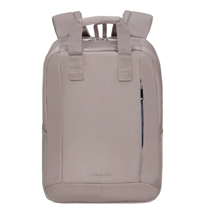 Kleine Rugzakken|Heren Rugzakken>Samsonite Guardit Classy Laptop Backpack + Handles 14.1" stone grey