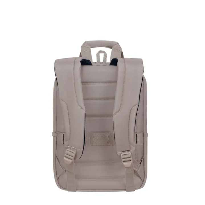 Kleine Rugzakken|Heren Rugzakken>Samsonite Guardit Classy Laptop Backpack + Handles 14.1" stone grey