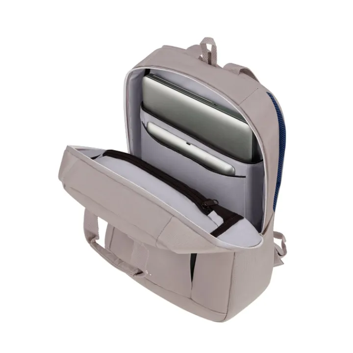 Kleine Rugzakken|Heren Rugzakken>Samsonite Guardit Classy Laptop Backpack + Handles 14.1" stone grey