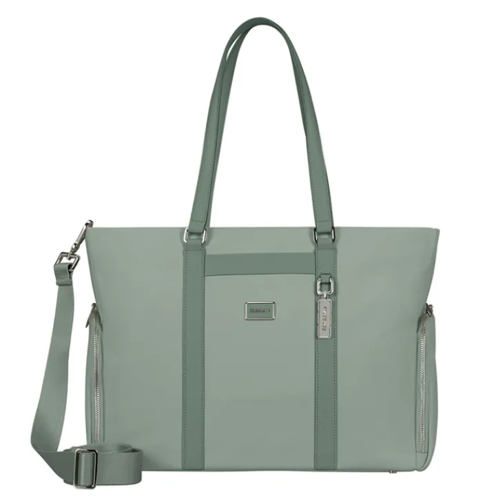 Kleine Reistassen|Handbagage Reistassen>Samsonite Image Biz Travel Tote Bag 14.1" thyme