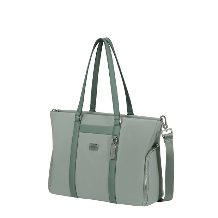 Kleine Reistassen|Handbagage Reistassen>Samsonite Image Biz Travel Tote Bag 14.1" thyme