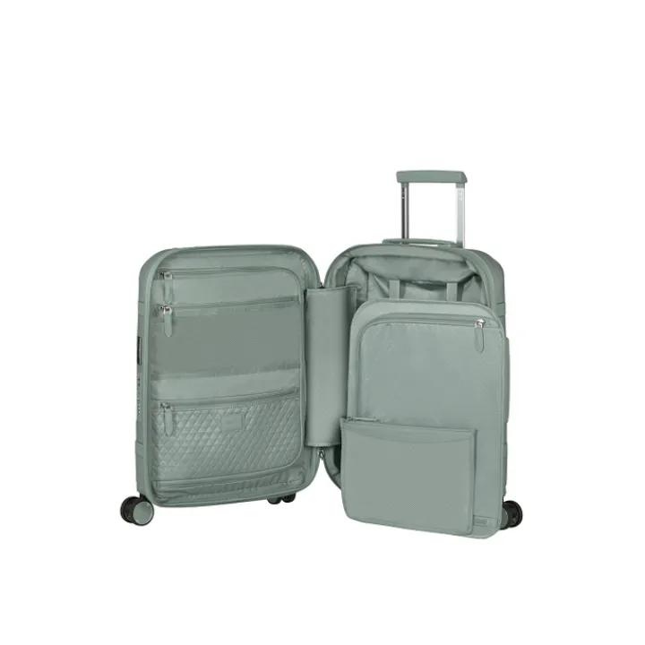 Handbagage Trolleys|Laptop Trolleys>Samsonite Image Spinner 55/20 Expandable Easy Access thyme
