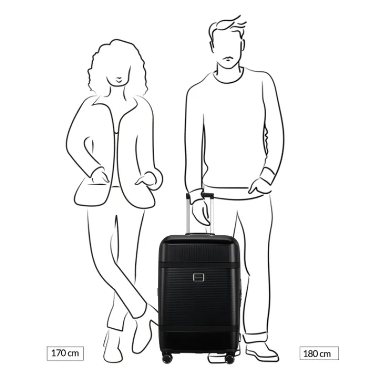 Reistrolleys|Reiskoffers>Samsonite Image Spinner 69/25 Expandable rose