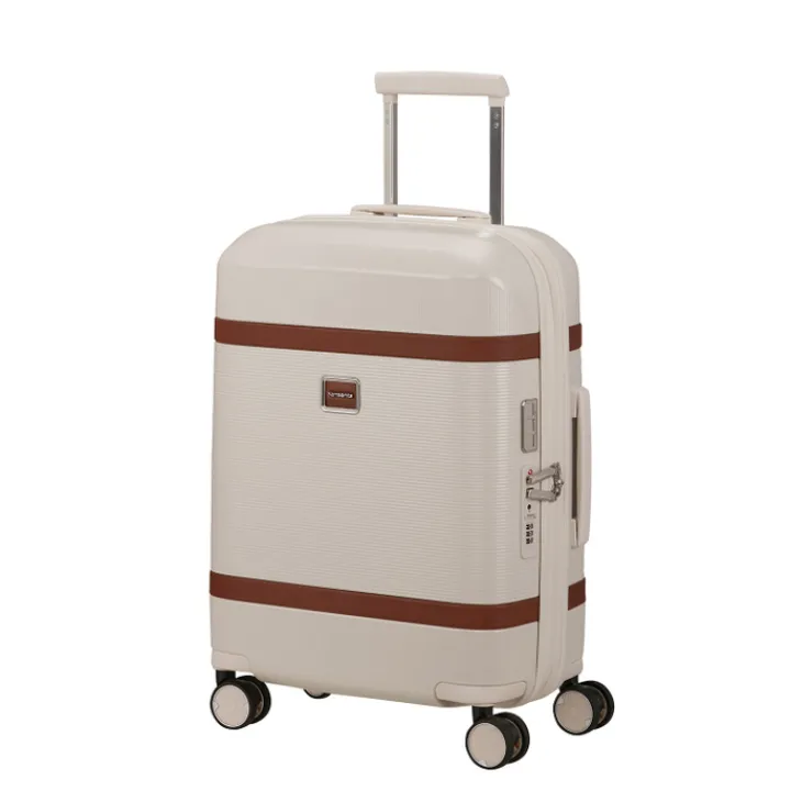 Handbagage Trolleys|Reistrolleys>Samsonite Image Spinner 55/20 Expandable ivory