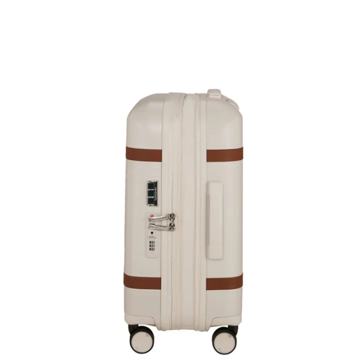 Handbagage Trolleys|Reistrolleys>Samsonite Image Spinner 55/20 Expandable ivory
