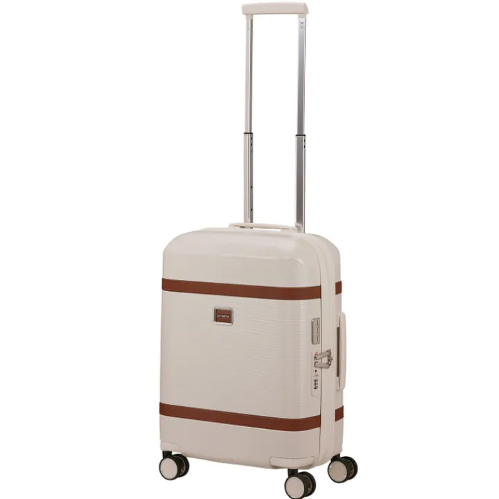 Handbagage Trolleys|Reistrolleys>Samsonite Image Spinner 55/20 Expandable ivory