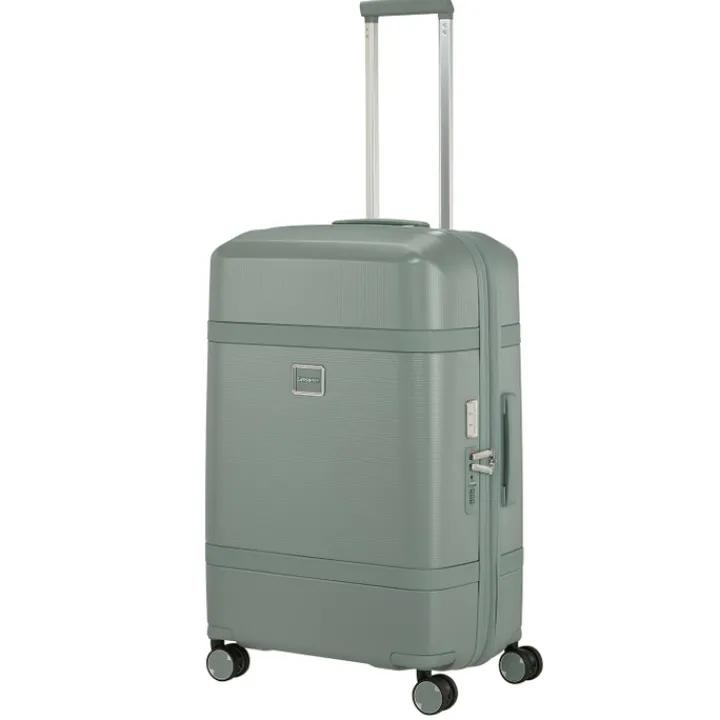 Reistrolleys|Reiskoffers>Samsonite Image Spinner 69/25 Expandable thyme