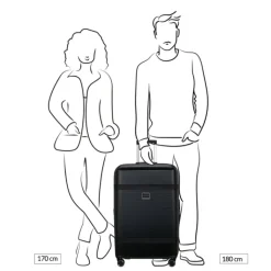Reistrolleys|Reiskoffers>Samsonite Image Spinner 75/28 Expandable rose