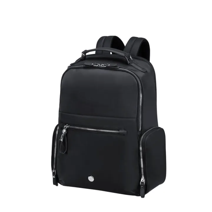 Dames Rugzakken|15.6 Inch Laptoptassen>Samsonite Karissa Evo Round Backpack 15.6" black