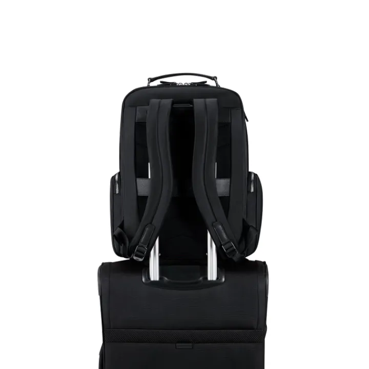 Dames Rugzakken|15.6 Inch Laptoptassen>Samsonite Karissa Evo Round Backpack 15.6" black