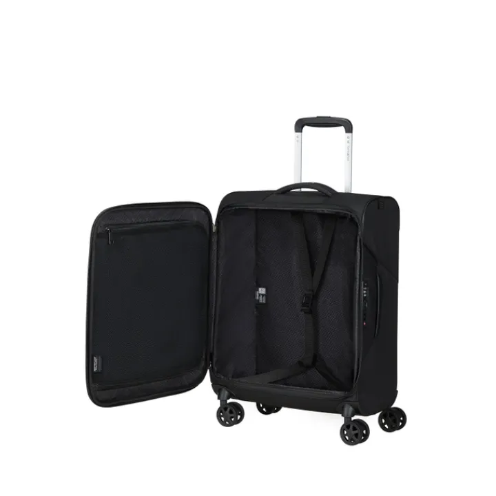 Transavia Trolleys|Ryanair Trolleys>Samsonite Litebeam Spinner 55 black
