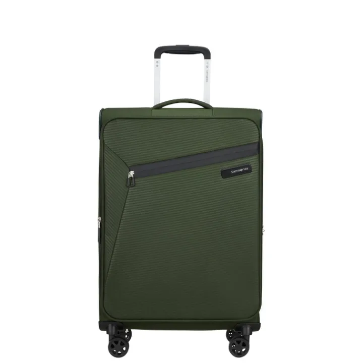 Reistrolleys|Reiskoffers>Samsonite Litebeam Spinner 66 EXP climbing ivy