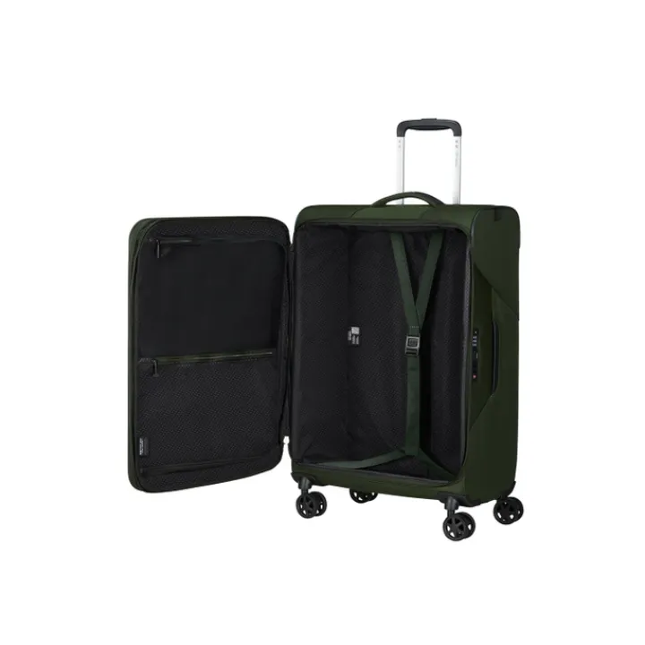 Reistrolleys|Reiskoffers>Samsonite Litebeam Spinner 66 EXP climbing ivy
