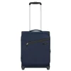 Transavia Trolleys|Handbagage Trolleys>Samsonite Litebeam Upright 45 Underseater midnight blue