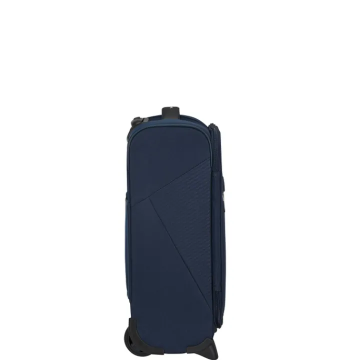 Transavia Trolleys|Handbagage Trolleys>Samsonite Litebeam Upright 45 Underseater midnight blue