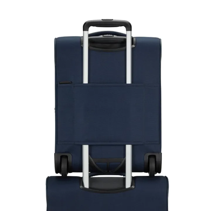 Transavia Trolleys|Handbagage Trolleys>Samsonite Litebeam Upright 45 Underseater midnight blue