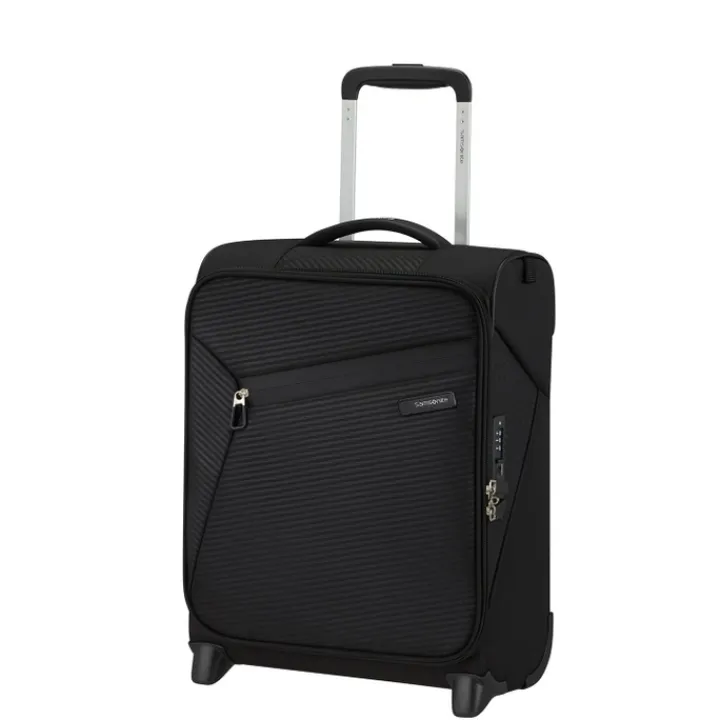 Transavia Trolleys|Handbagage Trolleys>Samsonite Litebeam Upright 45 Underseater black