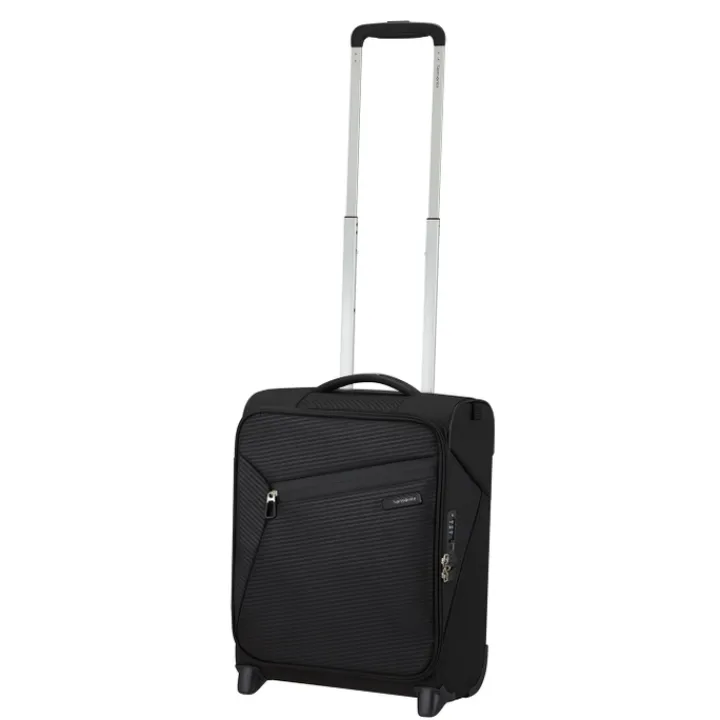 Transavia Trolleys|Handbagage Trolleys>Samsonite Litebeam Upright 45 Underseater black
