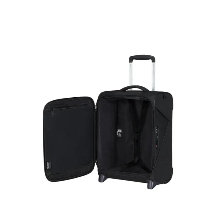 Transavia Trolleys|Handbagage Trolleys>Samsonite Litebeam Upright 45 Underseater black