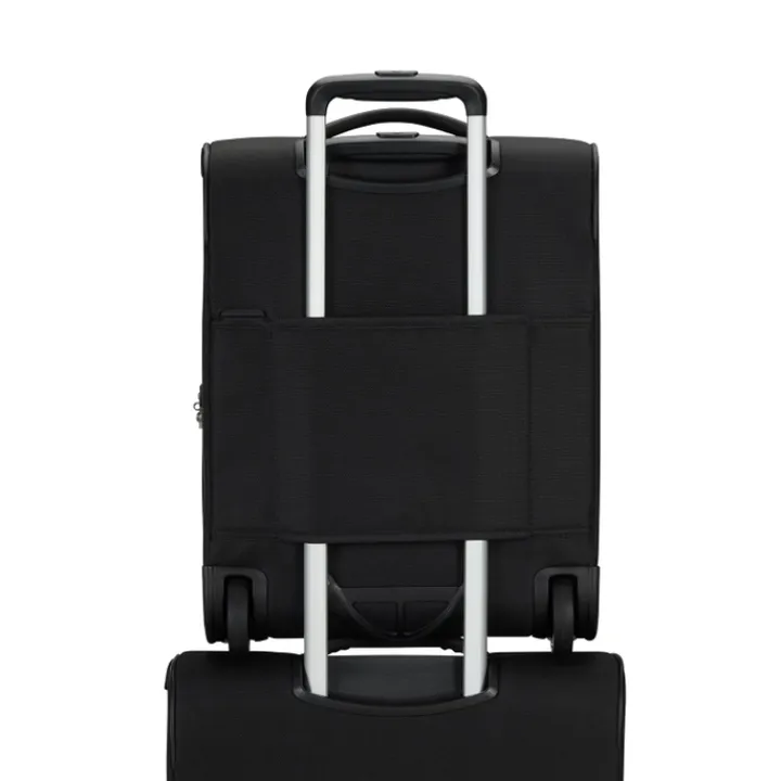 Transavia Trolleys|Handbagage Trolleys>Samsonite Litebeam Upright 45 Underseater black